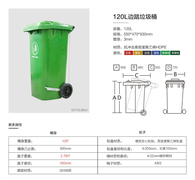 120L邊踏